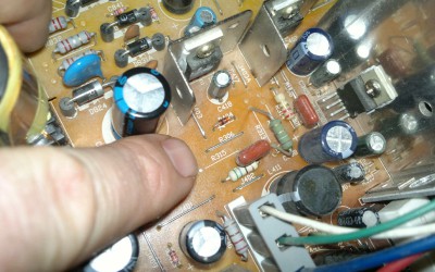 Вышел из строя блок развертки