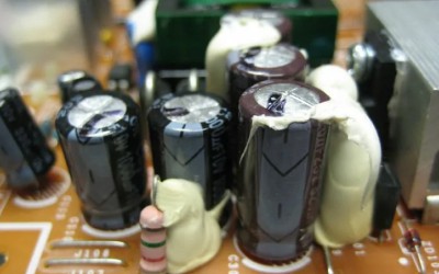 Неисправны конденсаторы